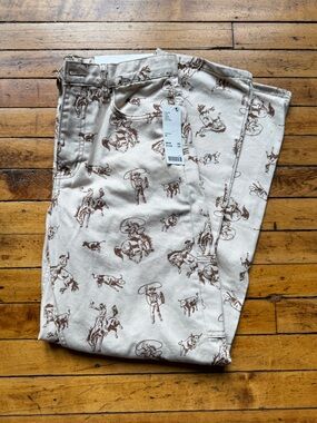 BDG cowboy print pants
